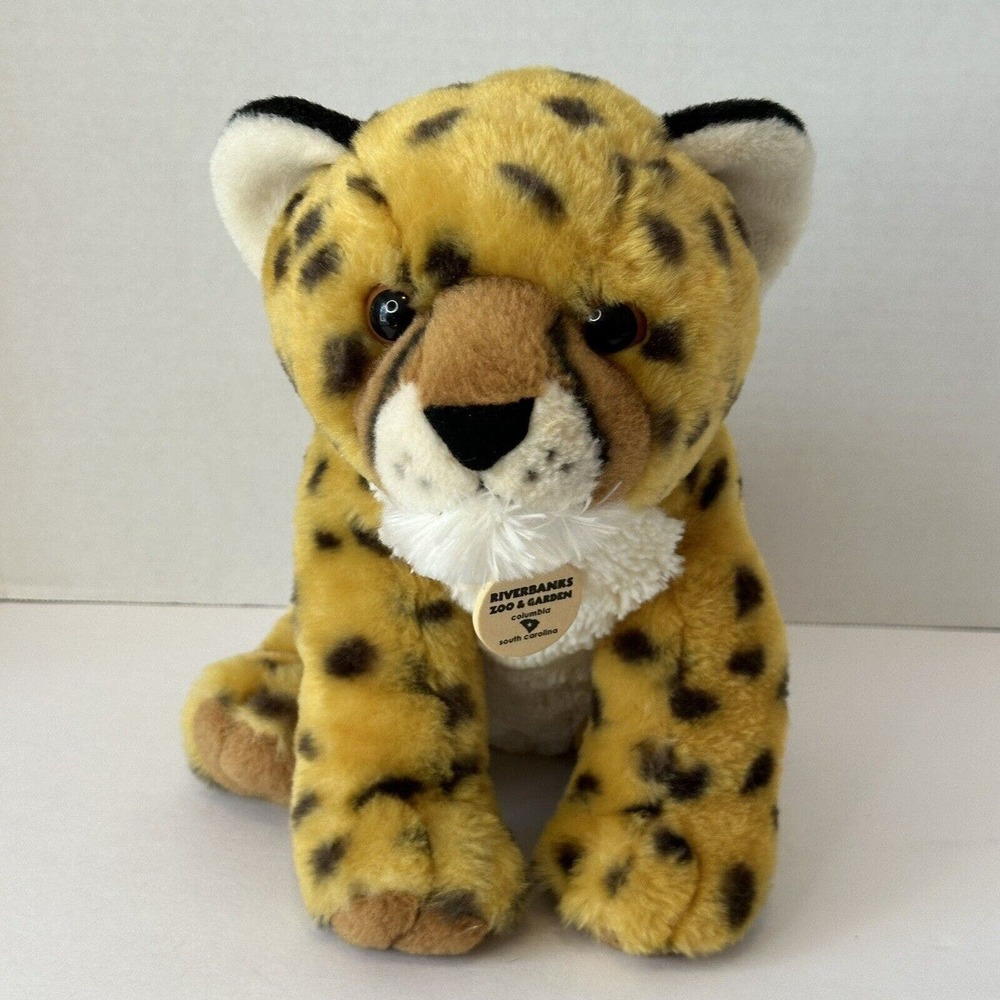 Wild Republic Cheetah Cub, 11" Plush Stuffed Animal 2018 CLEAN